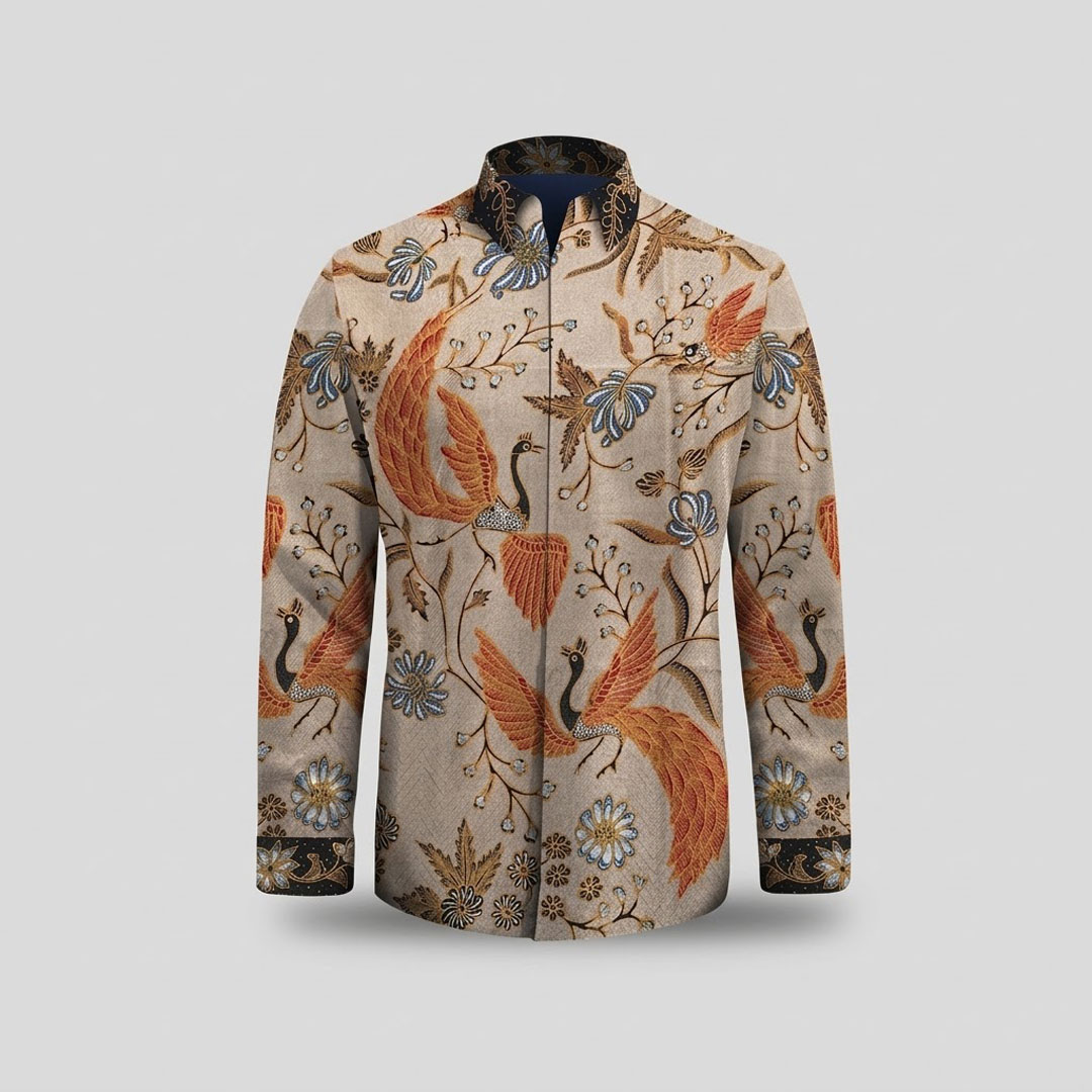 Plain Silk Batik