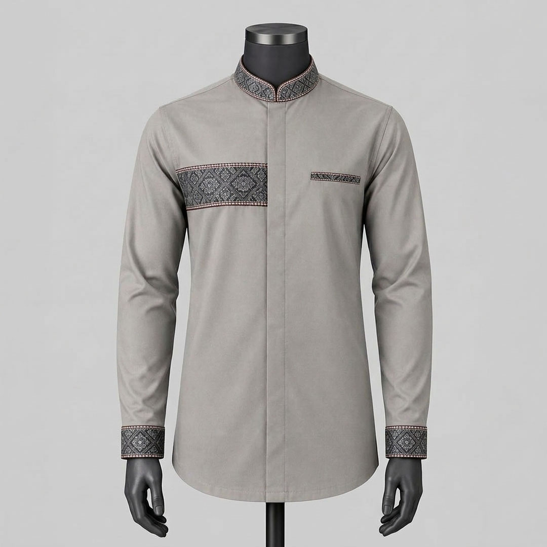 Stand Collar Shirt